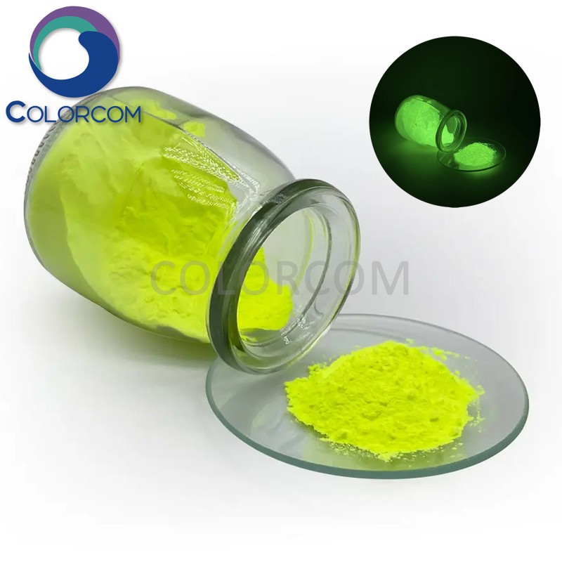Colorful Yellow Strontium Aluminate Photoluminescent Pigment | Yellow Glow in Dark Powder | 12004-37-4
