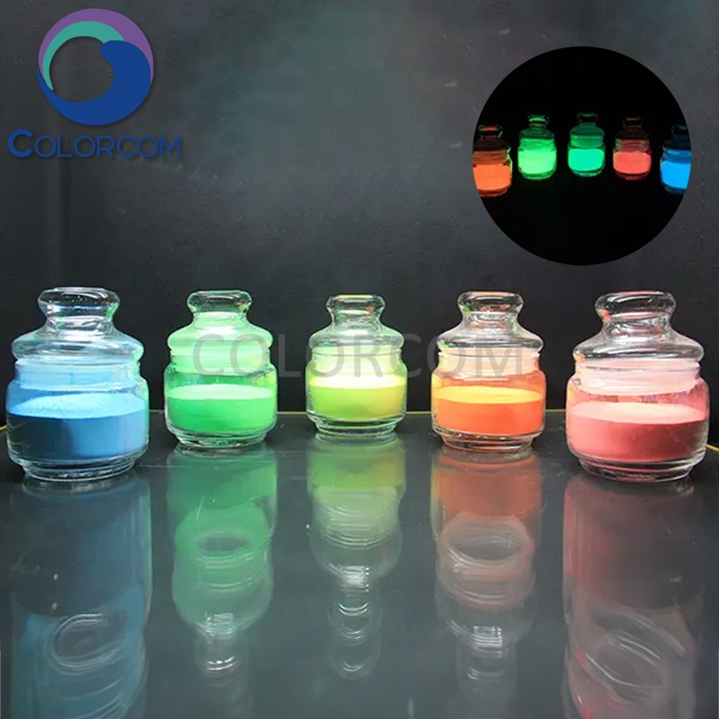 Colorful Strontium Aluminate Photoluminescent Pigment | Colorful Glow in Dark Powder | 12004-37-4