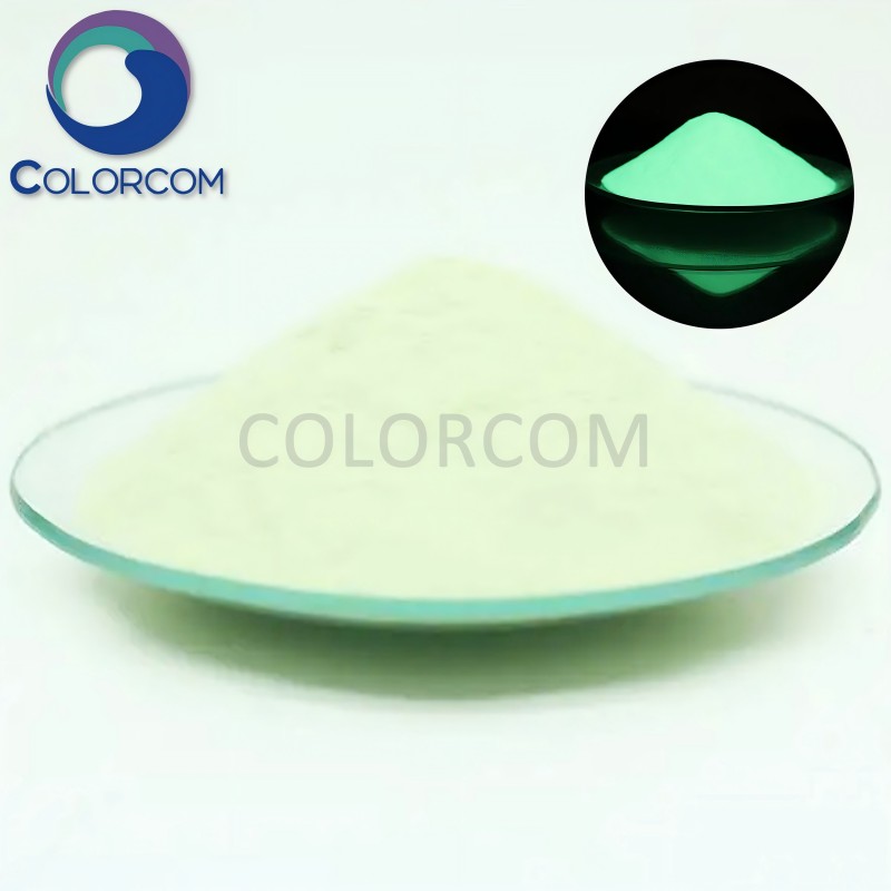 Glow In the Dark Pigment | Photoluminescent Pigment for Plastic Moulding and Fiber Drawing | Yellow-green Glow in Dark Powder | 12004-37-4