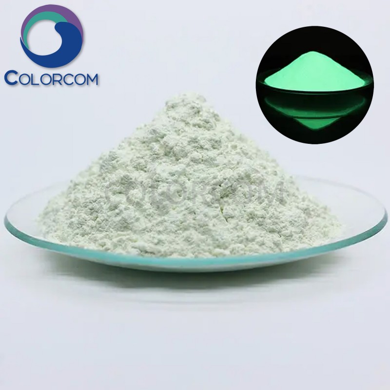 Photoluminescent Pigment for Ceramics and Glass | Glow In the Dark Pigment | Yellow-green Glow in Dark Powder | 12004-37-4
