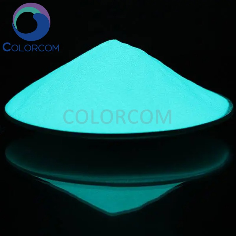 Glow In the Dark Pigment | Blue-green Photoluminescent Pigment for Paint | Blue-green Glow in Dark Powder | 12004-37-4