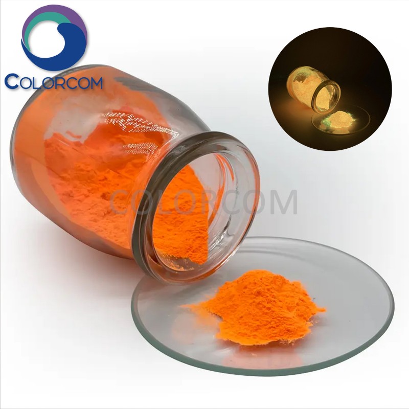 Colorful Orange Strontium Aluminate Photoluminescent Pigment | Glow In the Dark Pigment | Orange Glow in Dark Powder | 12004-37-4