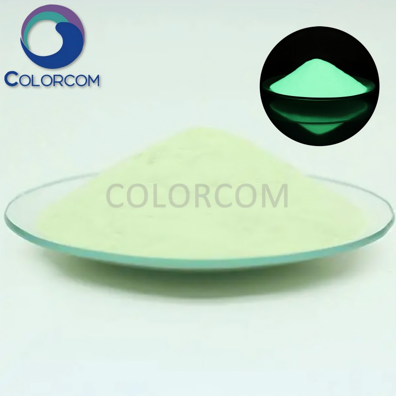 Yellow-green Strontium Aluminate Photoluminescent Pigment | Yellow Glow in Dark Pigment | 12004-37-4