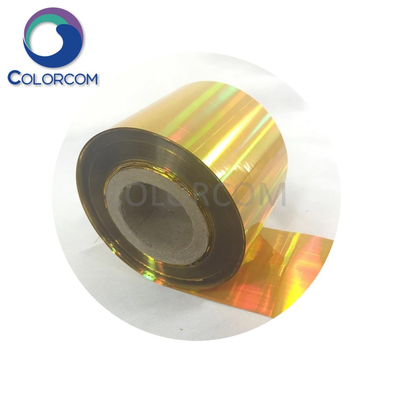 Holographic Laser Gold Film | Glitter Film | GLTRCCOM GLTRFilm F958