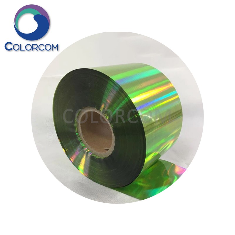 Holographic Green Film | Glitter Film | GLTRCCOM GLTRFilm F955