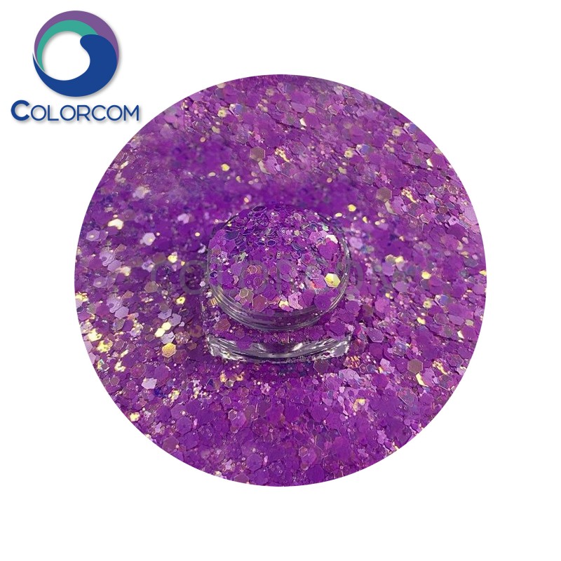 Purple Glitter Dip Powder | Glitter Powder | GLTRCCOM Glitter G0631