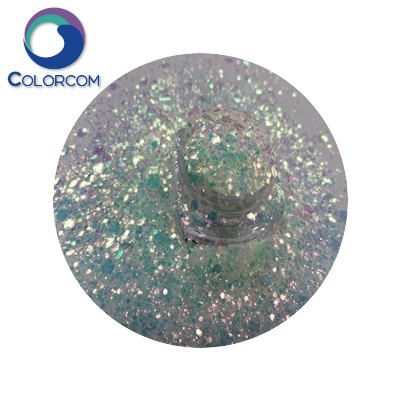 Iridescent Arts Crafts Glitter Mixed | Glitter Powder | GLTRCCOM Glitter G0662