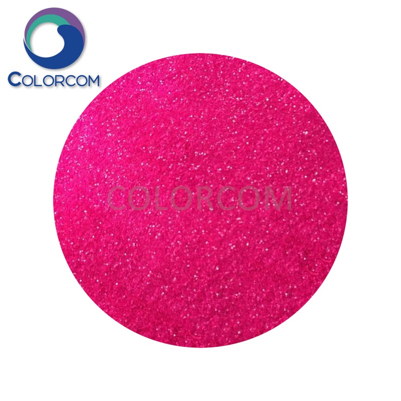 Fluorescent Rose Pink Glitter | Glitter Powder | GLTRCCOM Glitter G0683