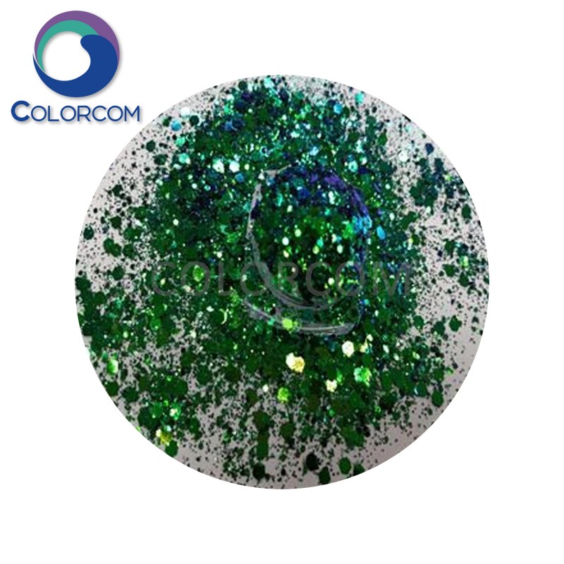Mixed Chameleon Glitter for Nail Arts | Glitter Powder | GLTRCCOM Glitter G0656