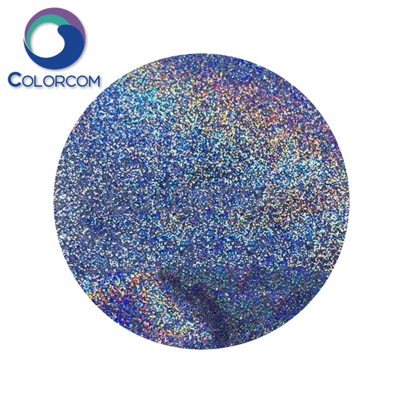 Solvent-resistance Holographic Dark Blue Glitter | Solvent Resistance Glitter Powder | GLTRCCOM Glitter G0451