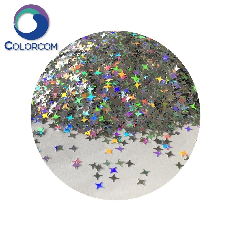 4-Point Stars Glitter | Shaped New Glitter | GLTRCCOM Glitter N1274